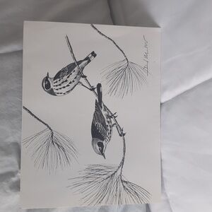 Original art birds